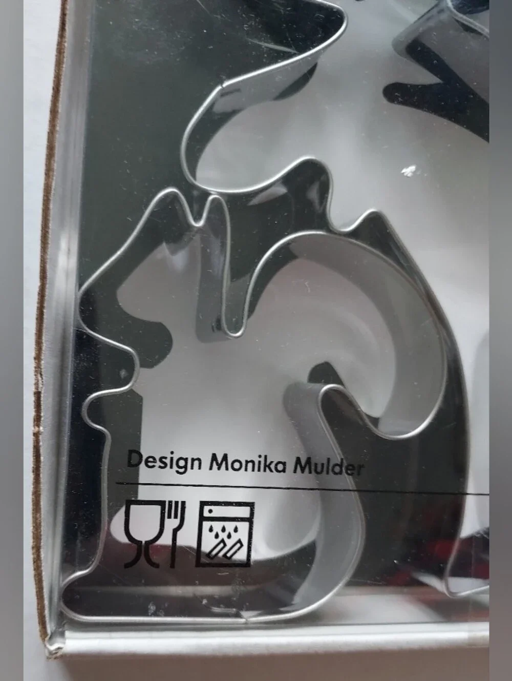 Stainless Steel Moose & Nature Cookie Cutter Set - Silver